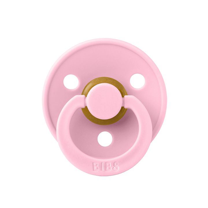 Baby Pink BIBS Colour Pacifier Size 1 (0-6 months) by BIBS sold by Just Børn