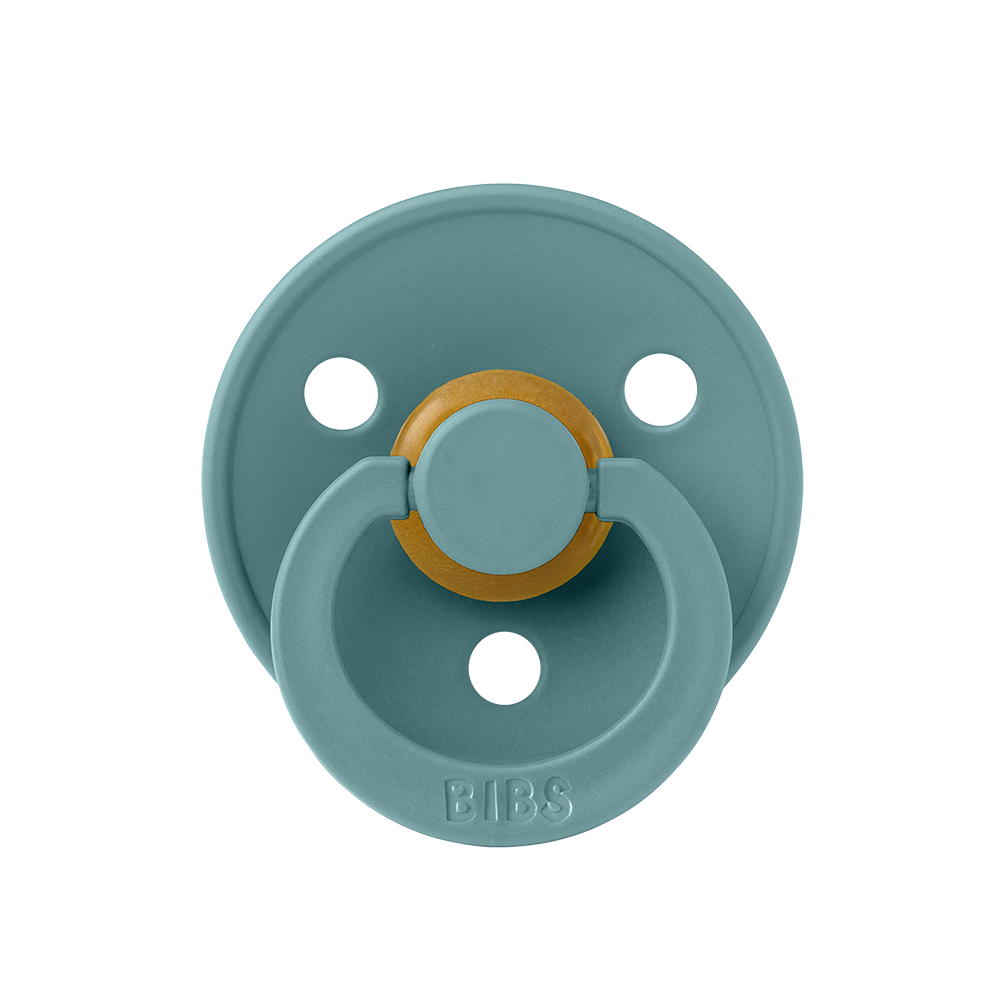 BIBS Colour Natural Rubber Latex Pacifiers (Size 1 & 2)