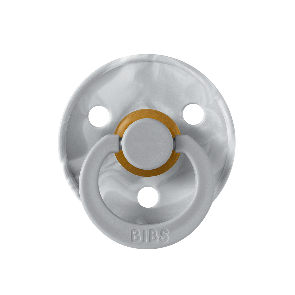 Ivory BIBS Colour Pacifier Size 1 (0-6 months) by BIBS sold by Just Børn