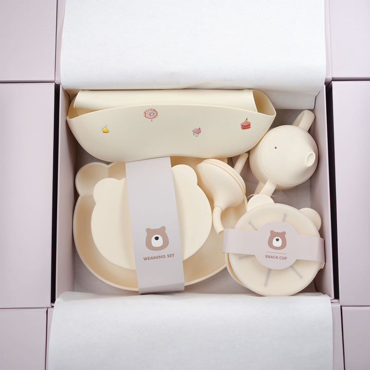 JBØRN Baby Weaning Essentials Gift Box | Personalisable
