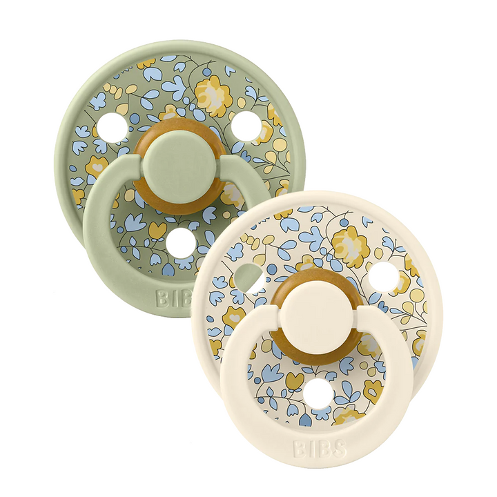 Eloise Latex Sage Mix BIBS x LIBERTY Colour Latex Pacifiers - 2 Pack by BIBS sold by Just Børn