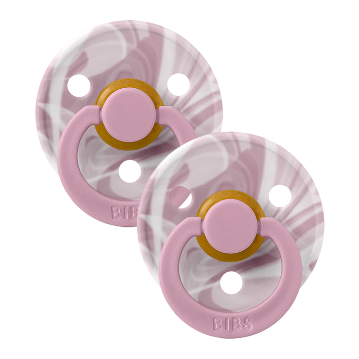 undefined Pack of 2 BIBS Colour Latex Pacifiers 0-6 Months | Size 1 by BIBS sold by Just Børn
