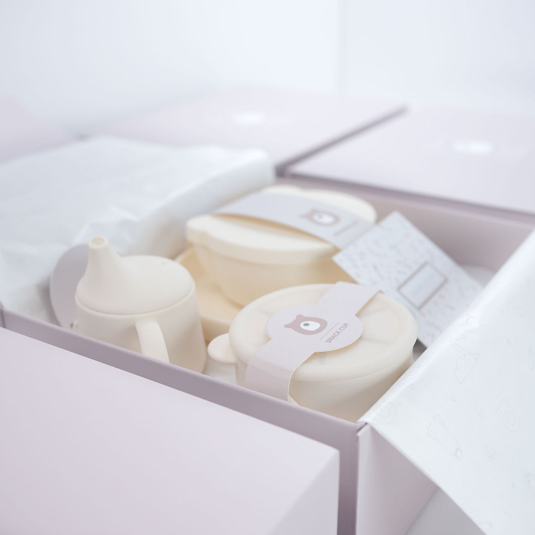  JBØRN Baby Weaning Essentials Gift Box | Personalisable by Just Børn sold by Just Børn