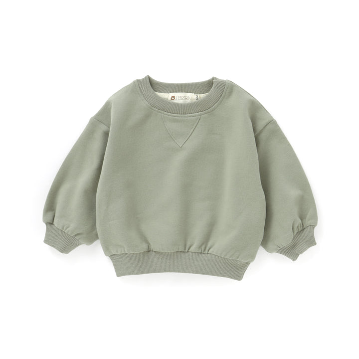 Sage JBØRN Organic Cotton Sweater by Just Børn sold by Just Børn