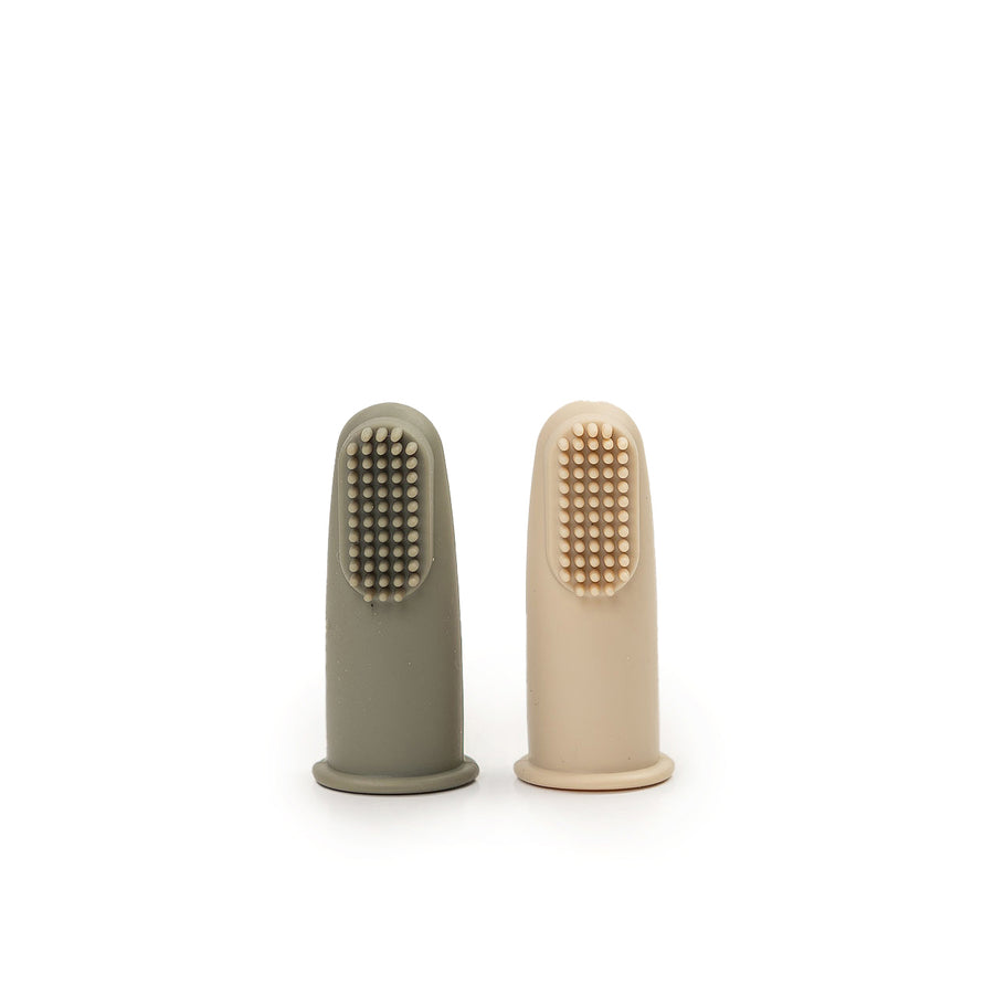 JBØRN Silicone Finger Toothbrush - Personalisable Baby Products Sold and Personalised by JustBørn