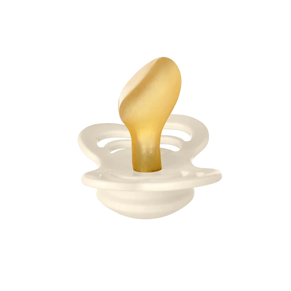 BIBS Couture Anatomical Rubber Latex Pacifier & Matching Clip - Personalisable Baby Products Sold and Personalised by JustBørn