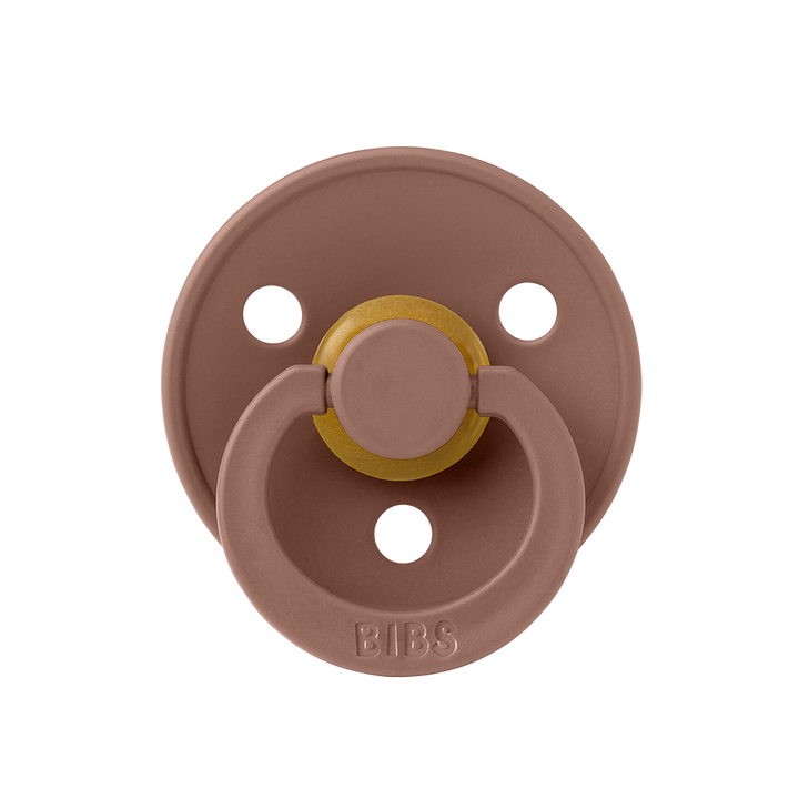 Woodchuck BIBS Colour Natural Rubber Latex Pacifiers (Size 1 & 2) by BIBS sold by Just Børn