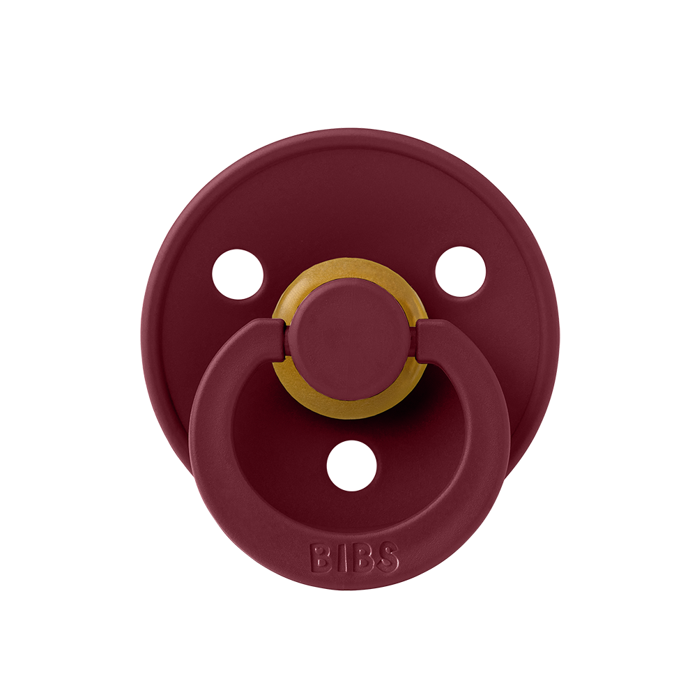 Elderberry BIBS Colour Natural Rubber Latex Pacifiers (Size 1 & 2) by BIBS sold by Just Børn