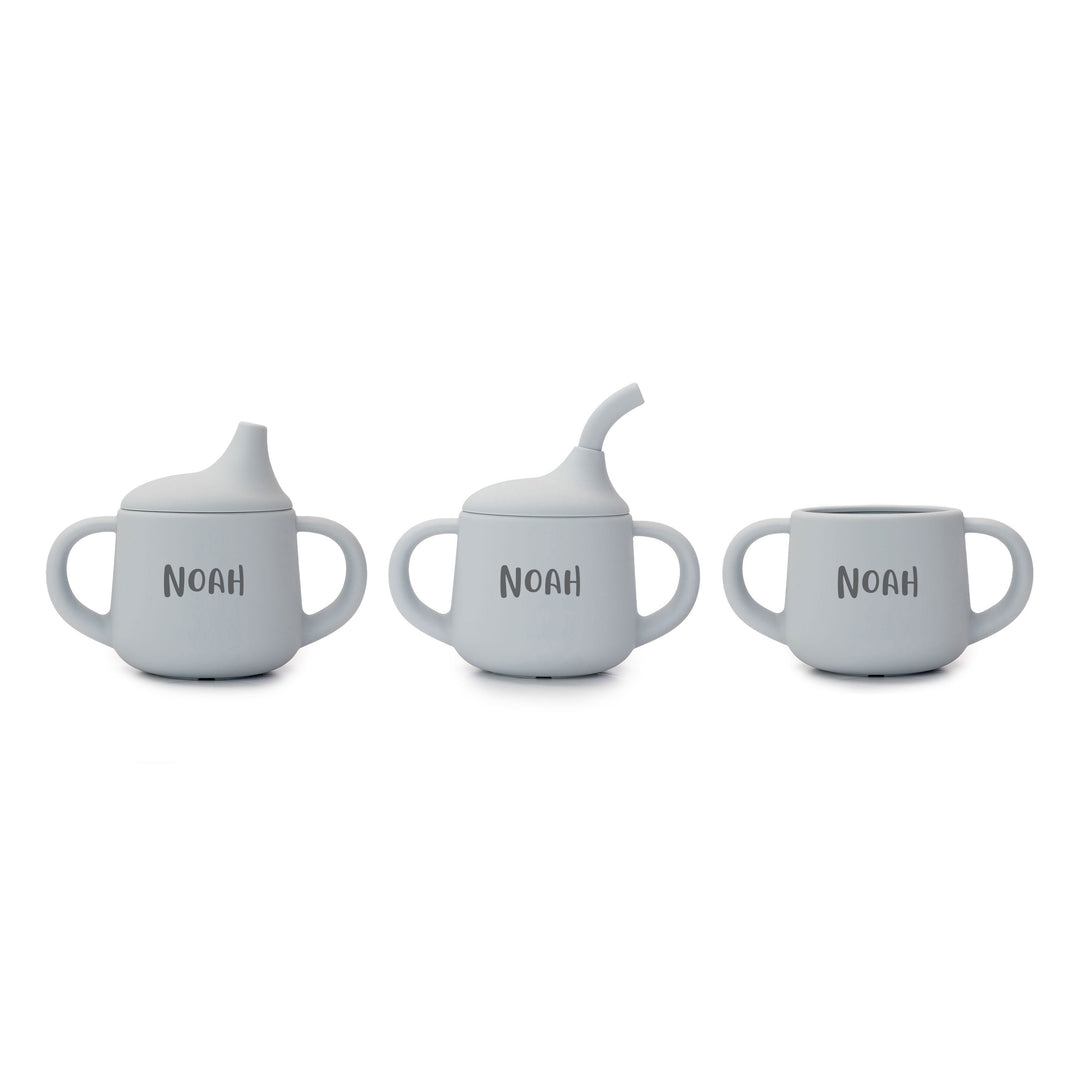 JBØRN 3-in-1 Drinking Sippy Cup - Personalisable Baby Products Sold and Personalised by JustBørn