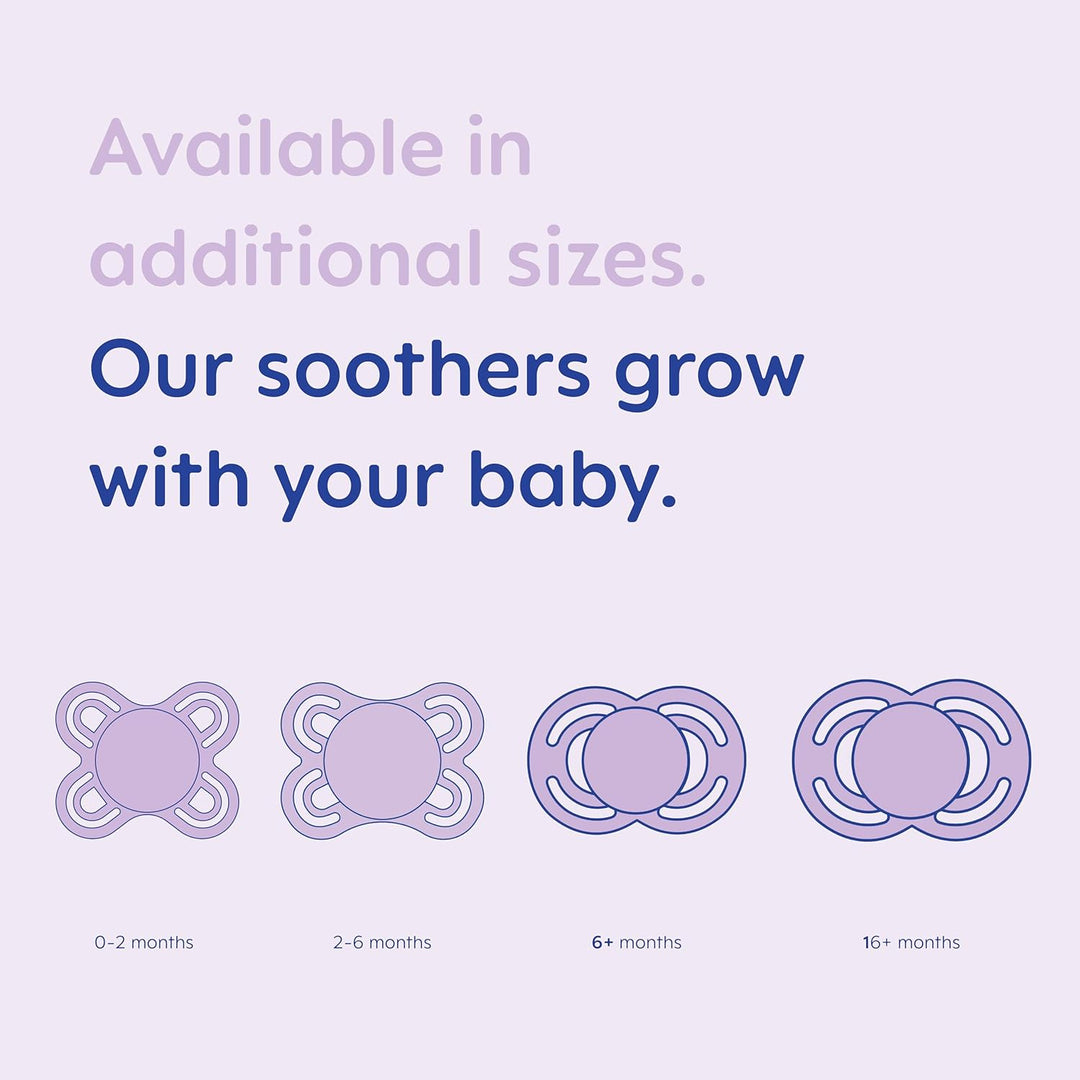 MAM Soother Perfect 0-6 Months & Matching Pacifier Clip - Personalisable Baby Products Sold and Personalised by JustBørn