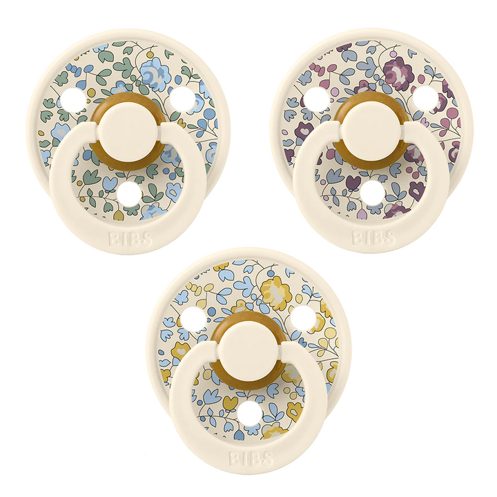BIBS x LIBERTY New Baby Try-It Collection 3 Pack - Personalisable Baby Products Sold and Personalised by JustBørn