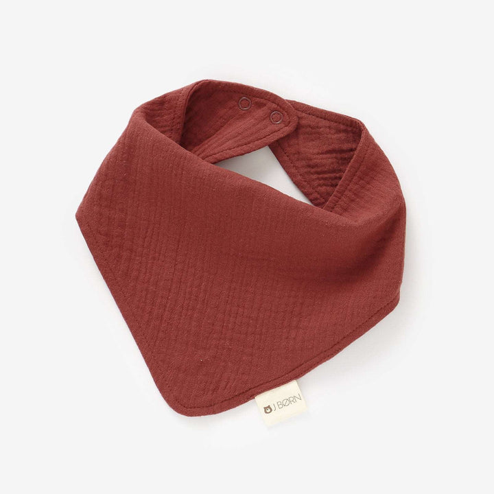 JBØRN Organic Cotton Muslin Baby Dribble Bib | Personalisable - Personalisable Baby Products Sold and Personalised by JustBørn