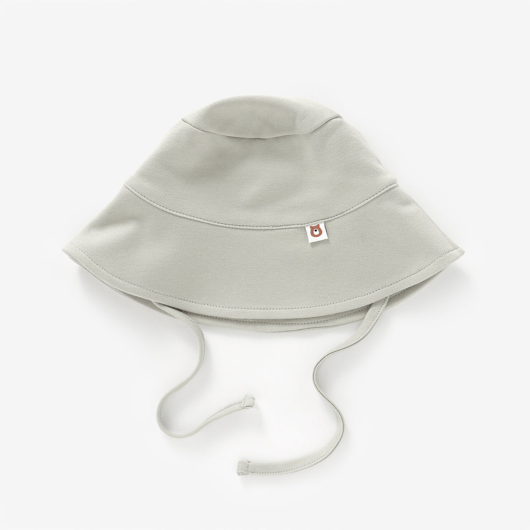 Greige JBørn - Organic Cotton Baby Sun Hat by Just Børn sold by Just Børn