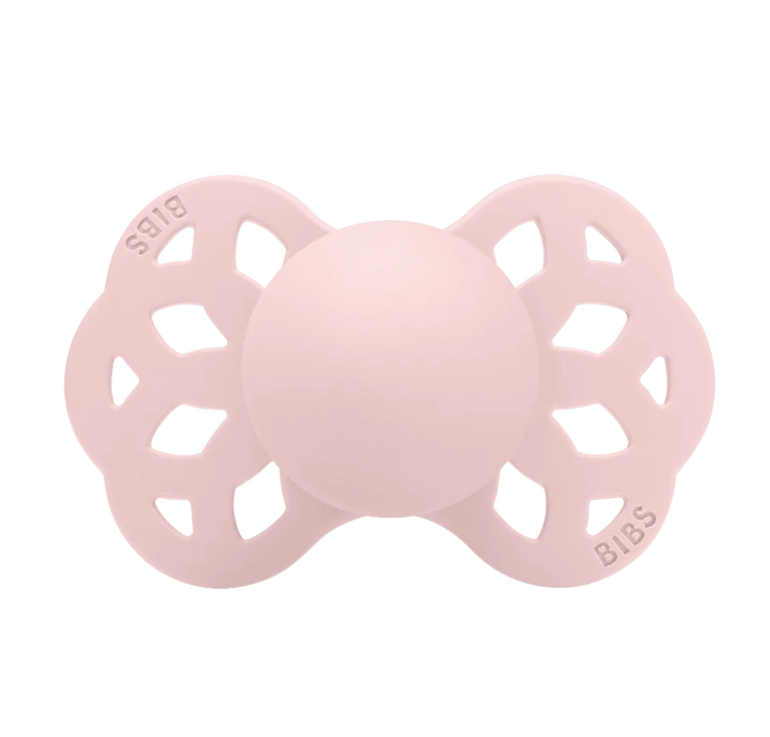 BIBS Infinity Symmetrical Silicone Pacifiers Blossom - Personalisable Baby Products Sold and Personalised by JustBørn