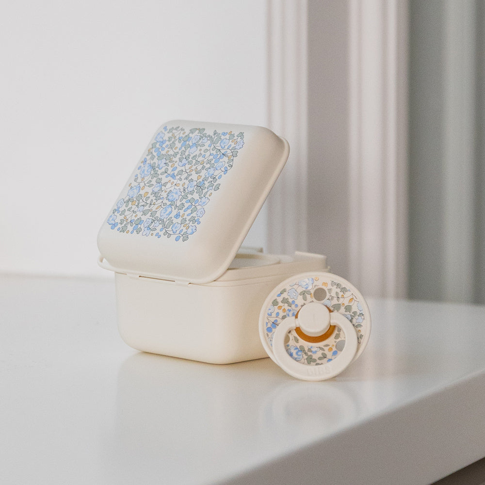 BIBS x LIBERTY Pacifier Box Holder - Personalisable Baby Products Sold and Personalised by JustBørn