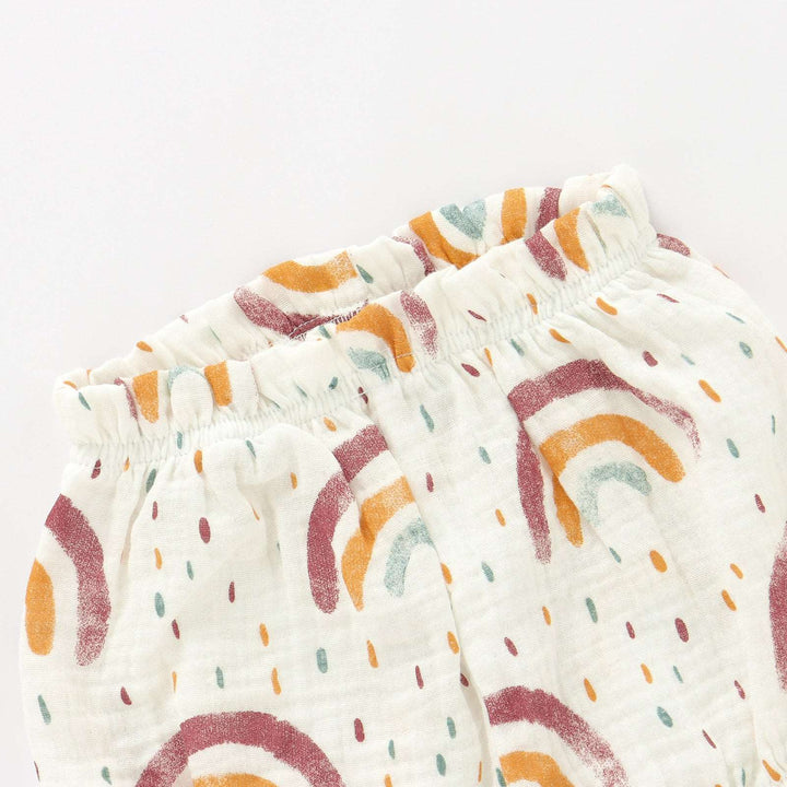 JBØRN Organic Cotton Muslin Baby Girl Outfit - Personalisable Baby Products Sold and Personalised by JustBørn