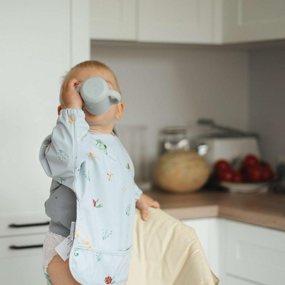 JBørn - Long Sleeve Baby Feeding Bib | Weaning Essentials