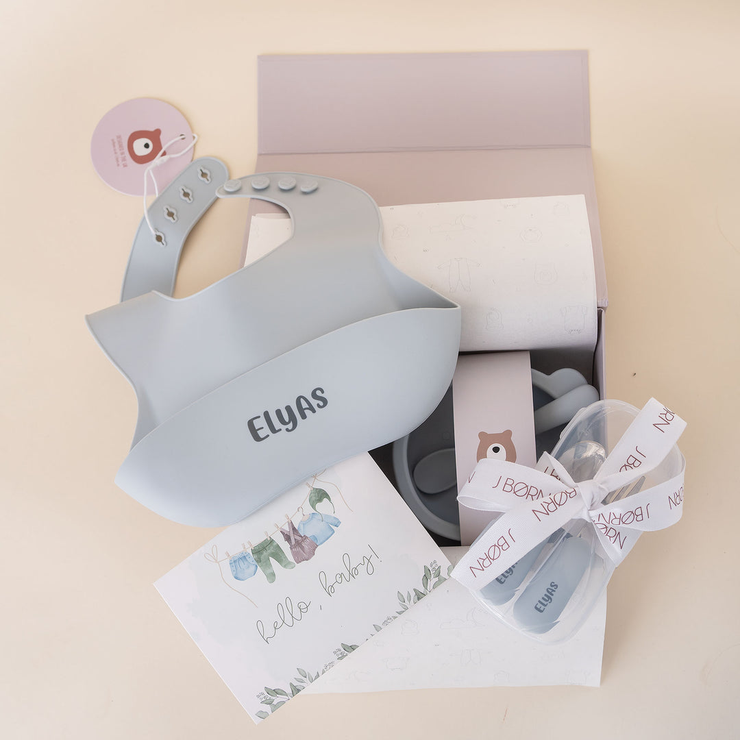 JBØRN Personalised Essential Weaning Set - Personalisable Baby Products Sold and Personalised by JustBørn