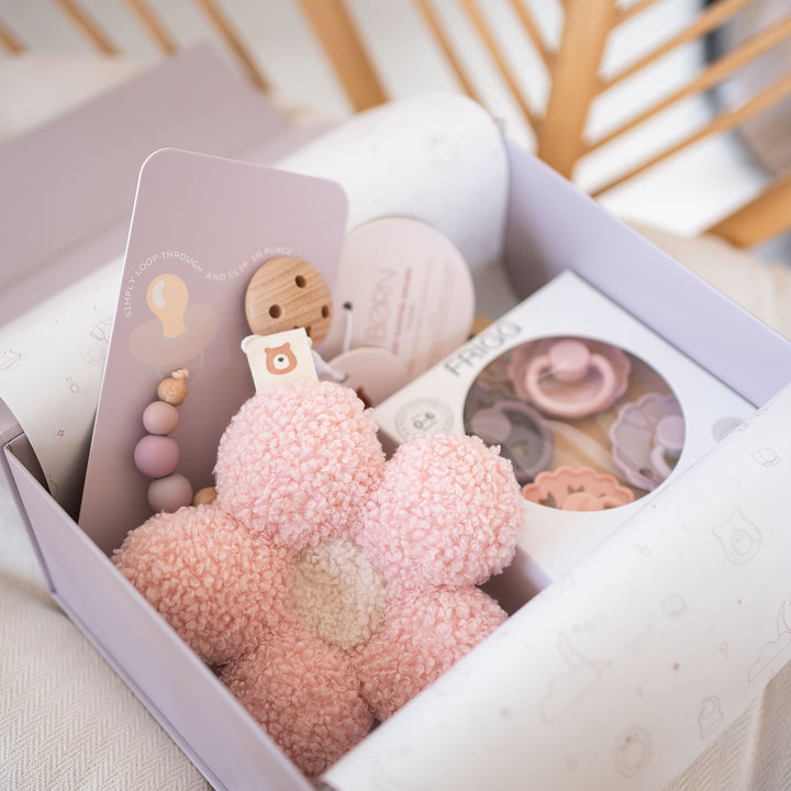 FRIGG Latex Pacifiers Set & Matching Holders - Personalisable Baby Products Sold and Personalised by JustBørn
