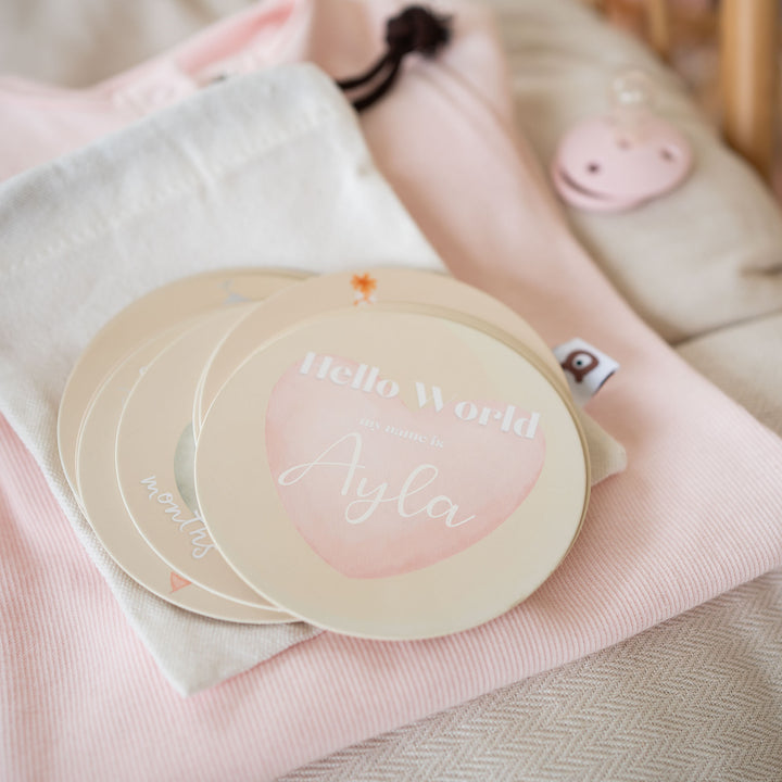 JBØRN Personalised Milestone Cards