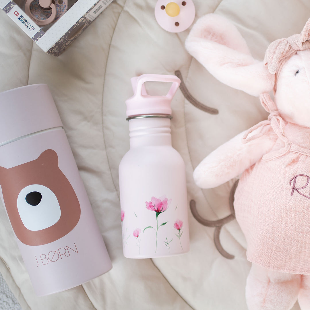 JBØRN Personalised Stainless Steel Kids Water Bottle - Personalisable Baby Products Sold and Personalised by JustBørn