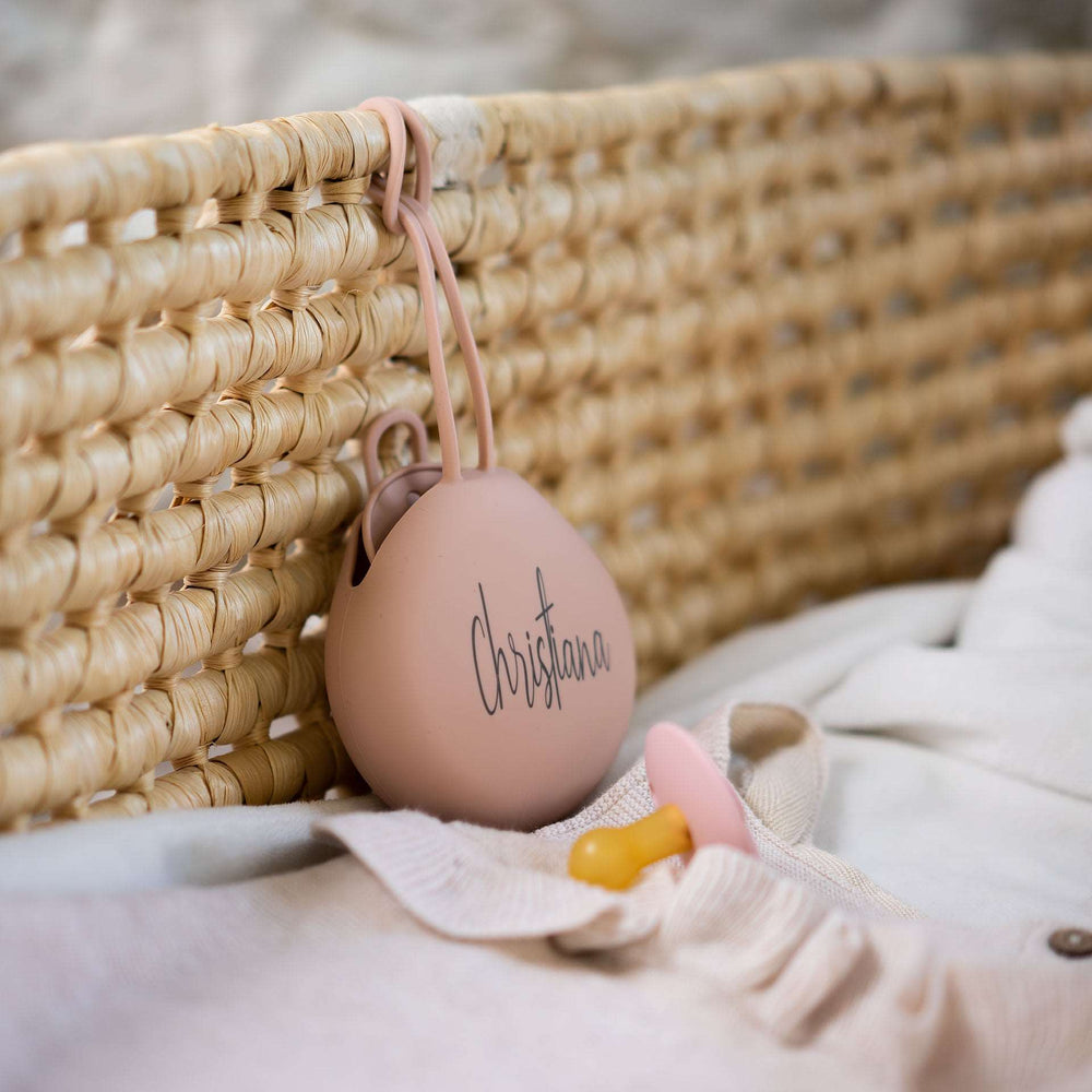 AMAZON FBA Pacifier Holder Pod - Personalisable Baby Products Sold and Personalised by JustBørn