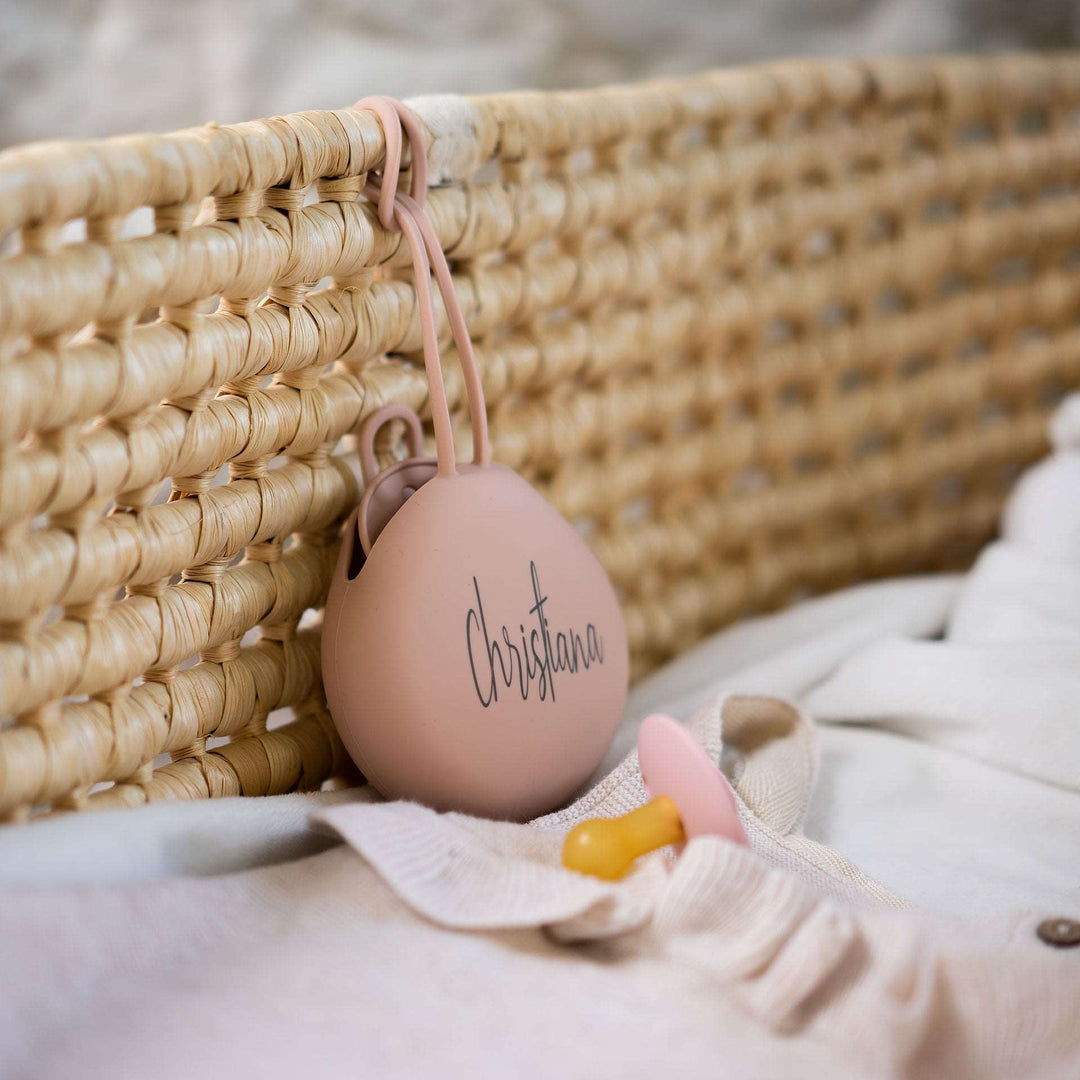 JBØRN Pacifier Holder Pod - Personalisable Baby Products Sold and Personalised by JustBørn
