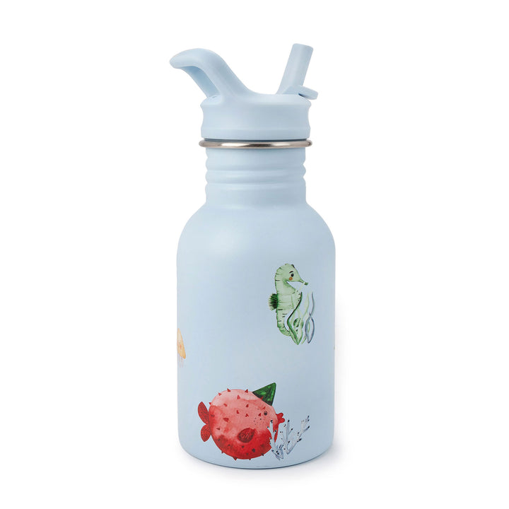 JBØRN Personalised Stainless Steel Kids Water Bottle - Personalisable Baby Products Sold and Personalised by JustBørn
