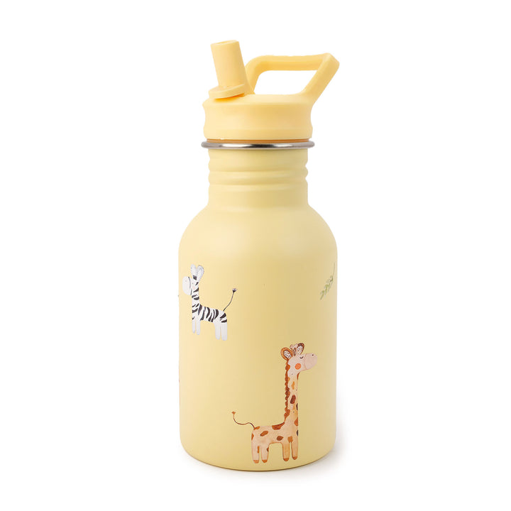 JBØRN Personalised Stainless Steel Kids Water Bottle - Personalisable Baby Products Sold and Personalised by JustBørn