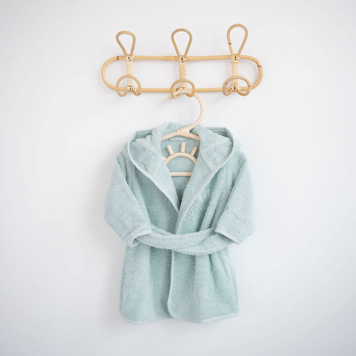 JBØRN Organic Cotton Baby Hooded Towelling Bath Robe