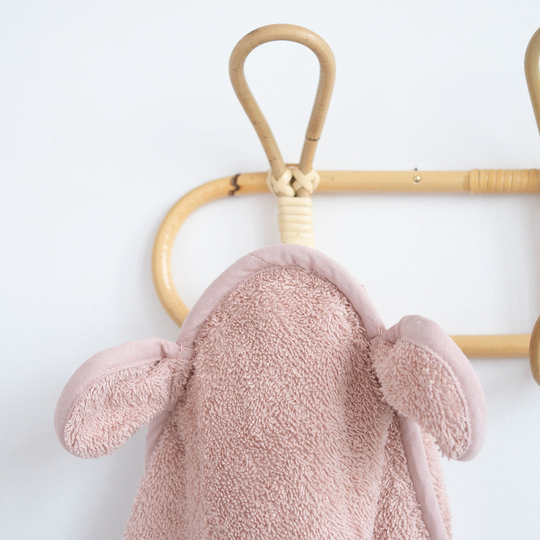 JBØRN Organic Cotton Baby Hooded Towel with Ears