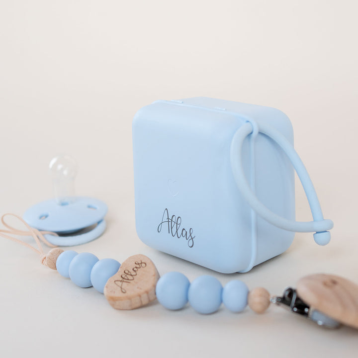 BIBS Pacifier Box Holder - Personalisable Baby Products Sold and Personalised by JustBørn