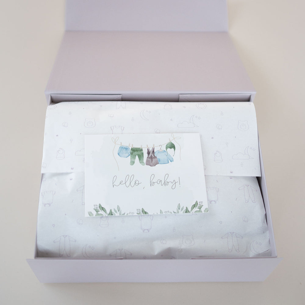 JBØRN Magnetic Gift Box - Personalisable Baby Products Sold and Personalised by JustBørn