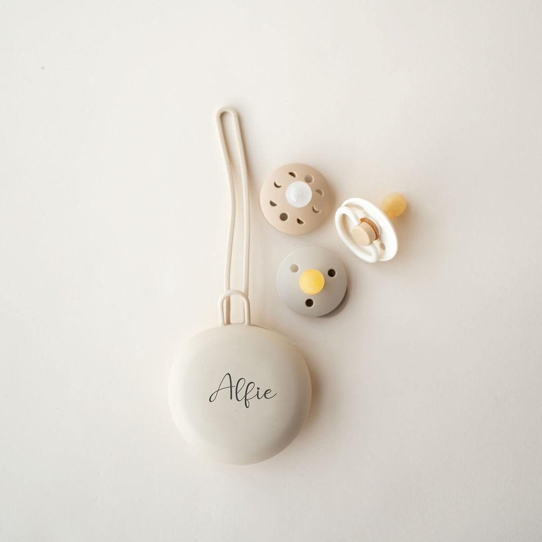 JBØRN Pacifier Holder Pod - Personalisable Baby Products Sold and Personalised by JustBørn