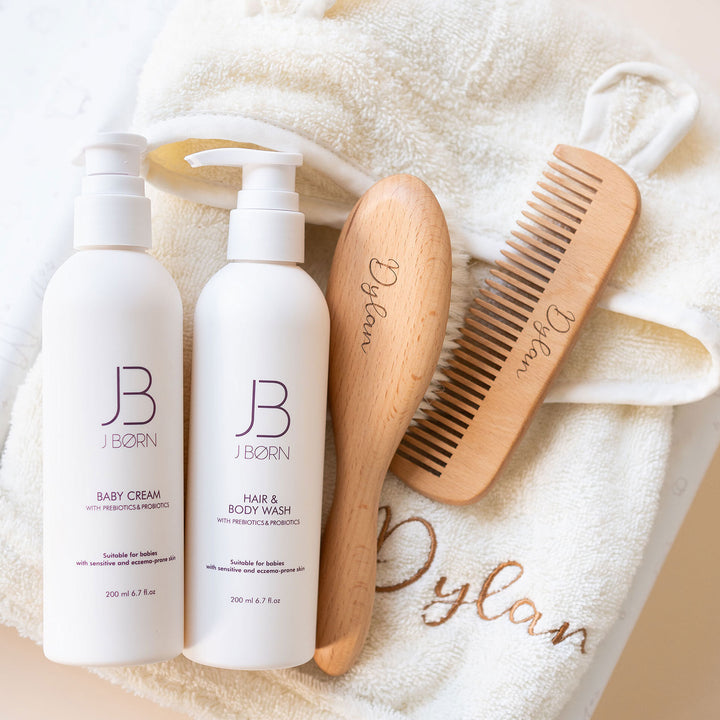 JBØRN Microbiome-Friendly Baby Cream | Fragrance-Free | With Calendula & Oatmeal Extract - Personalisable Baby Products Sold and Personalised by JustBørn