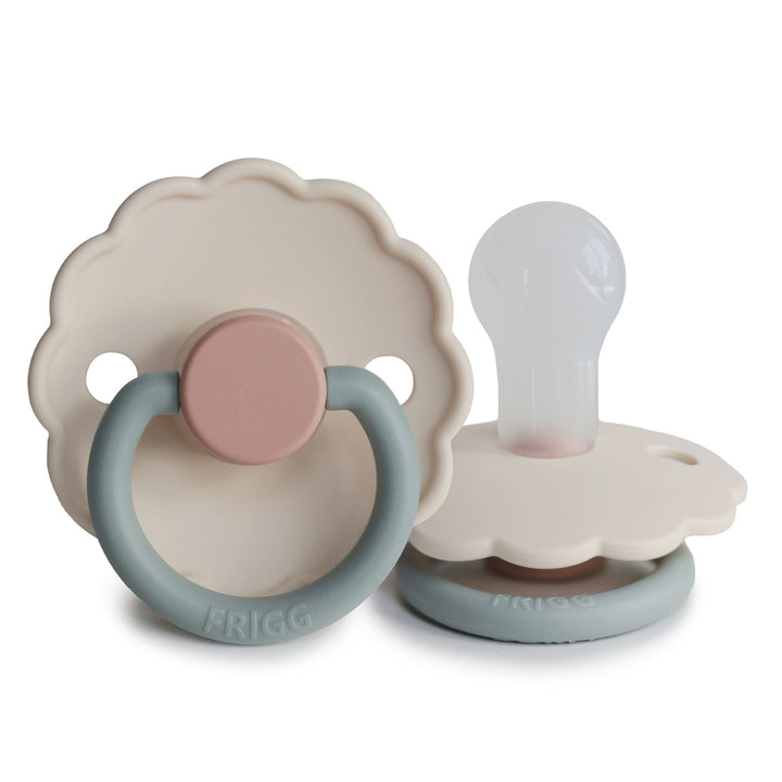 FRIGG Daisy Silicone Pacifiers Cotton Candy No - Personalisable Baby Products Sold and Personalised by JustBørn
