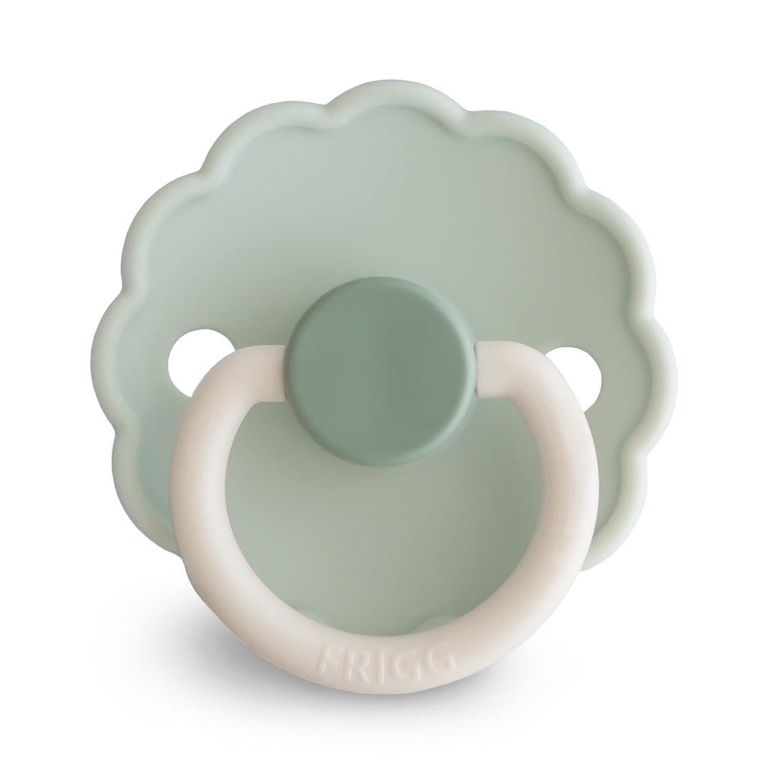FRIGG Daisy Natural Rubber Latex Pacifier - Personalisable Baby Products Sold and Personalised by JustBørn
