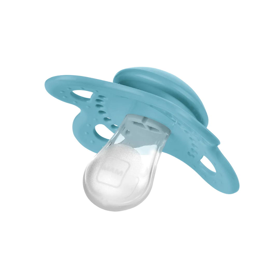 MAM Original Soother 0+/ 2-6 Months & Matching Pacifier Clip - Personalisable Baby Products Sold and Personalised by JustBørn