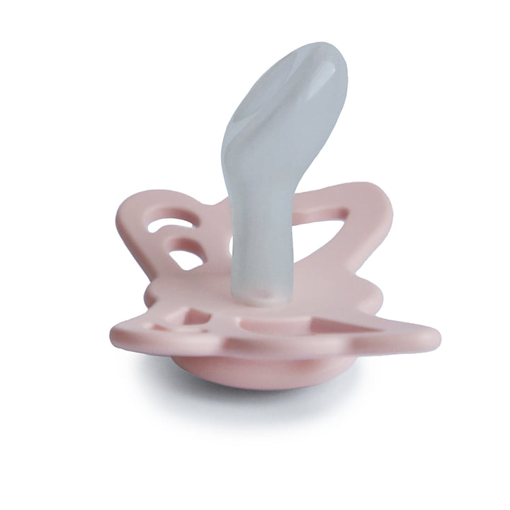 FRIGG Butterfly Anatomical Silicone Pacifiers | Personalised - Personalisable Baby Products Sold and Personalised by JustBørn