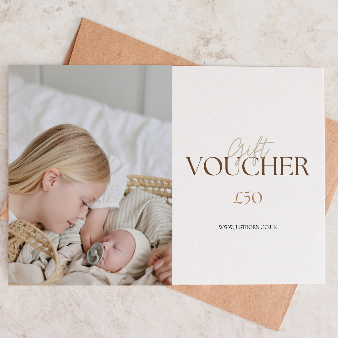 JBØRN Baby Products Gift Card £50.00 - Personalisable Baby Products Sold and Personalised by JustBørn