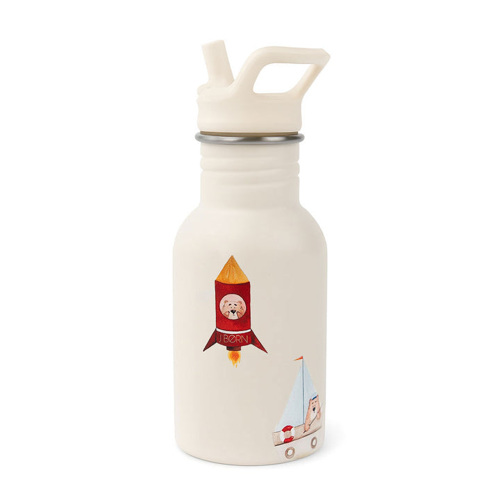 JBØRN Personalised Stainless Steel Kids Water Bottle - Personalisable Baby Products Sold and Personalised by JustBørn