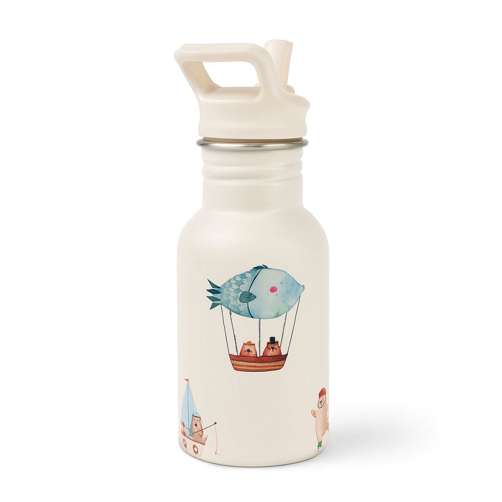 JBØRN Personalised Stainless Steel Kids Water Bottle - Personalisable Baby Products Sold and Personalised by JustBørn