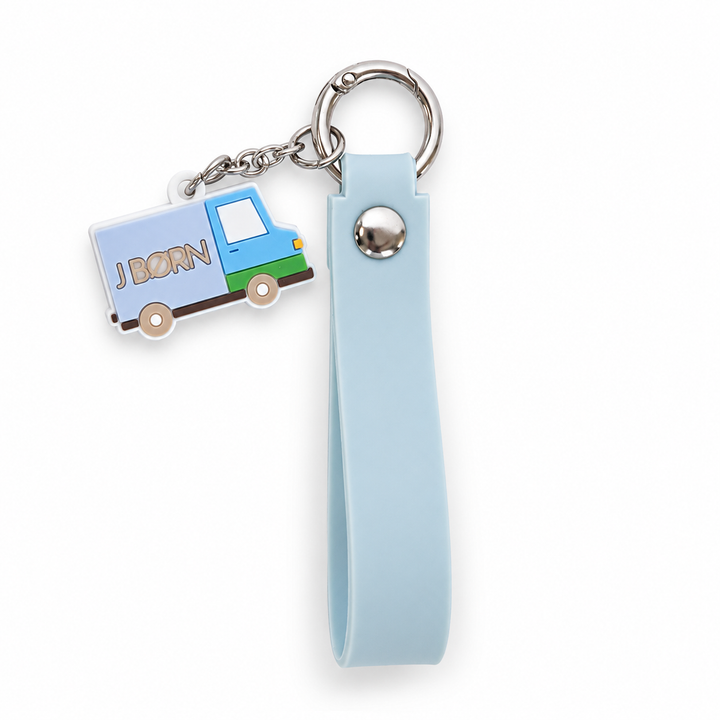 JBØRN Backpack Charm | Name Strap & Character Charm
