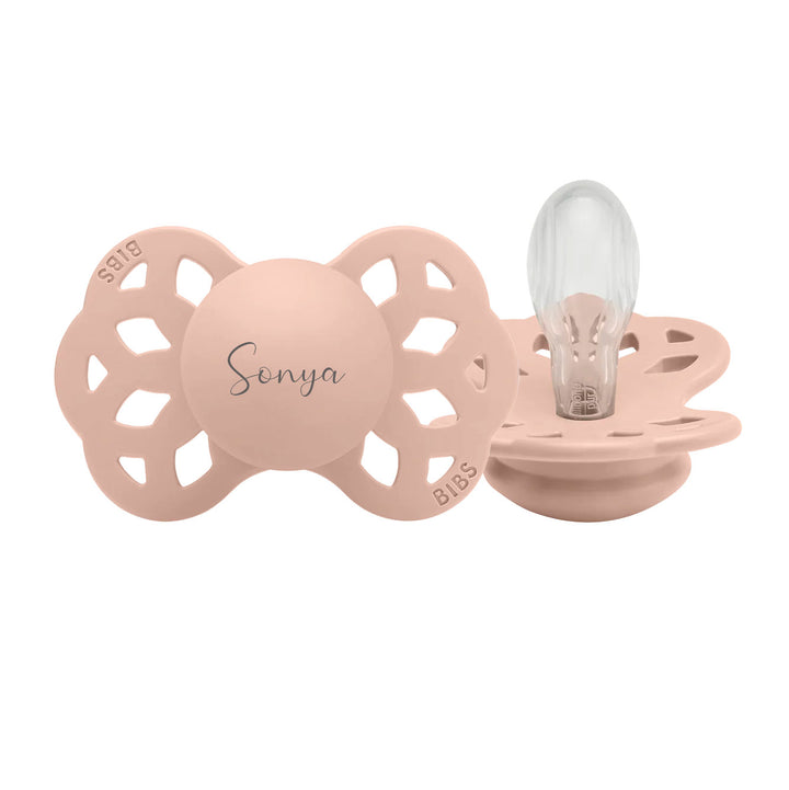 BIBS Infinity Symmetrical Silicone Pacifiers | Personalisable