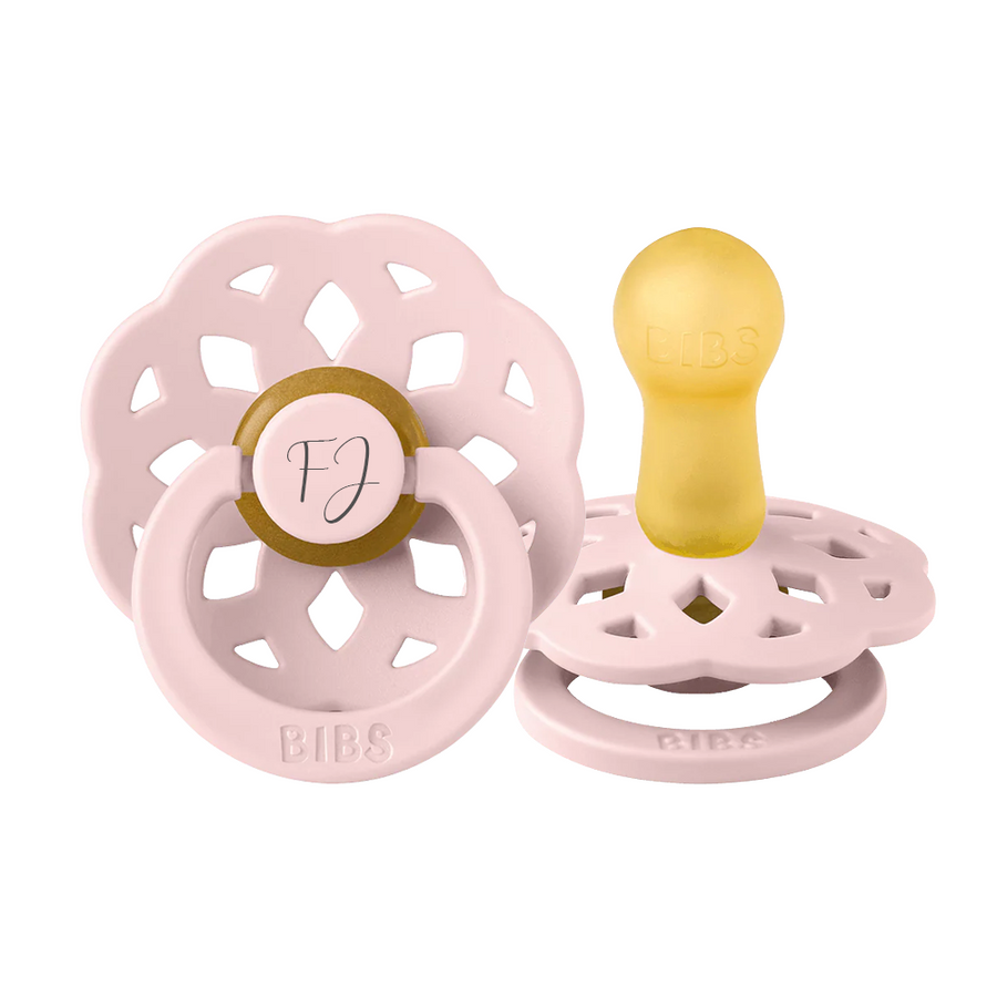 BIBS Boheme Natural Rubber Latex Pacifiers - Personalisable Baby Products Sold and Personalised by JustBørn