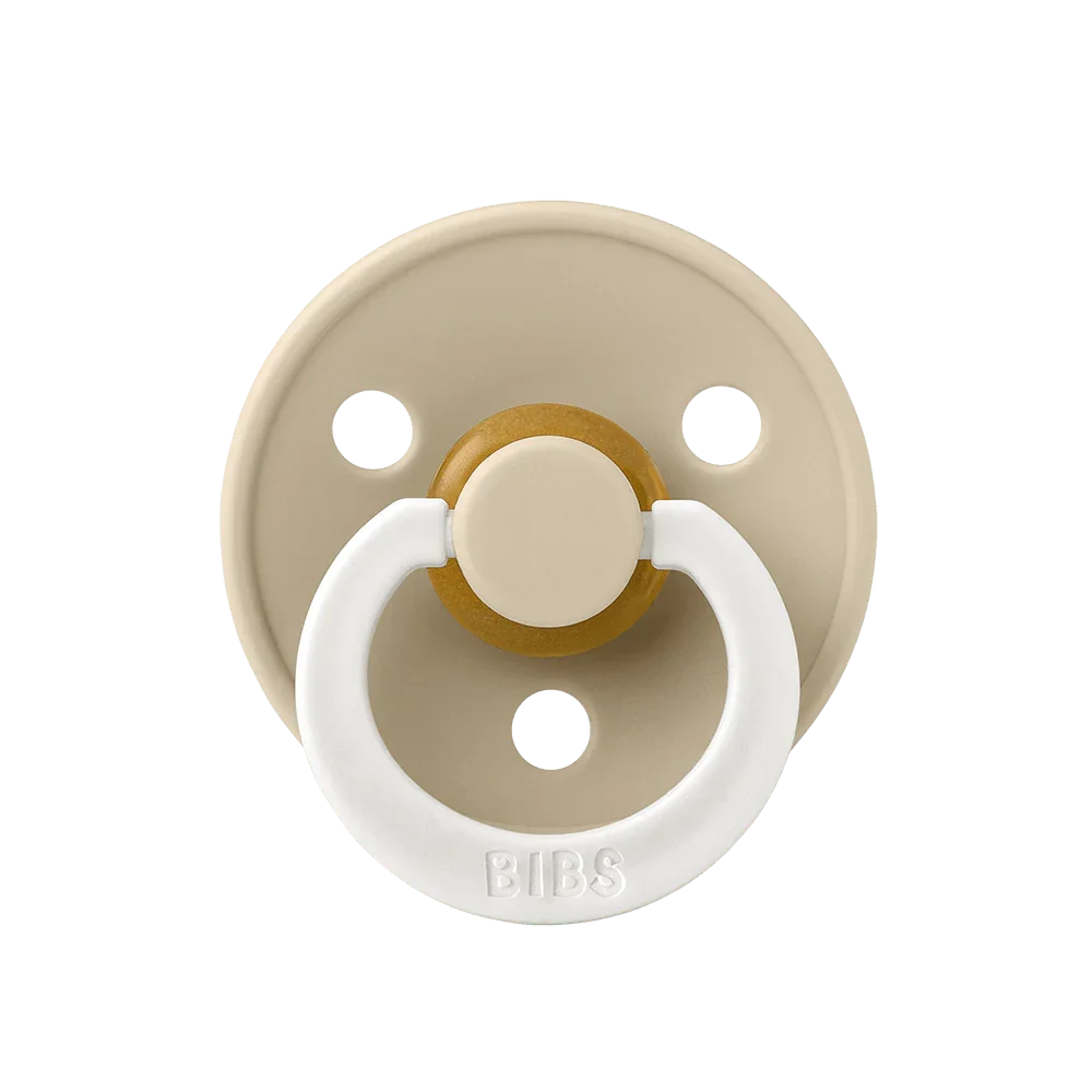 BIBS Colour Anatomical Natural Rubber Latex Pacifiers - Personalisable Baby Products Sold and Personalised by JustBørn