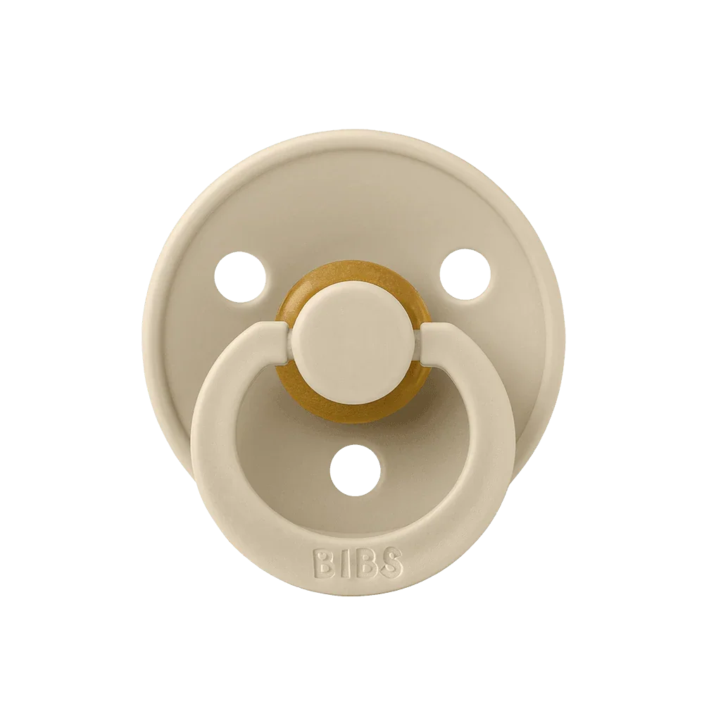 BIBS Colour Anatomical Natural Rubber Latex Pacifiers - Personalisable Baby Products Sold and Personalised by JustBørn
