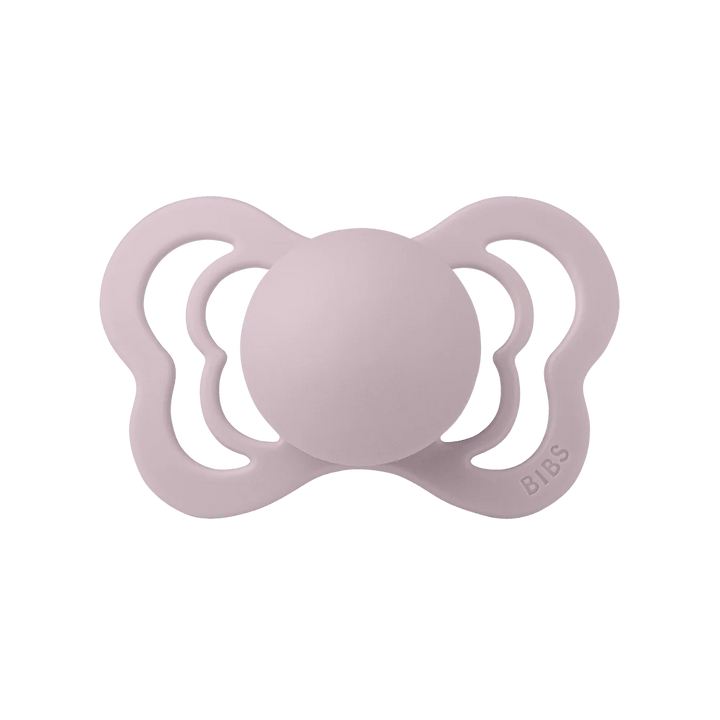 BIBS Couture Anatomical Silicone Pacifiers Dusky Lilac - Personalisable Baby Products Sold and Personalised by JustBørn
