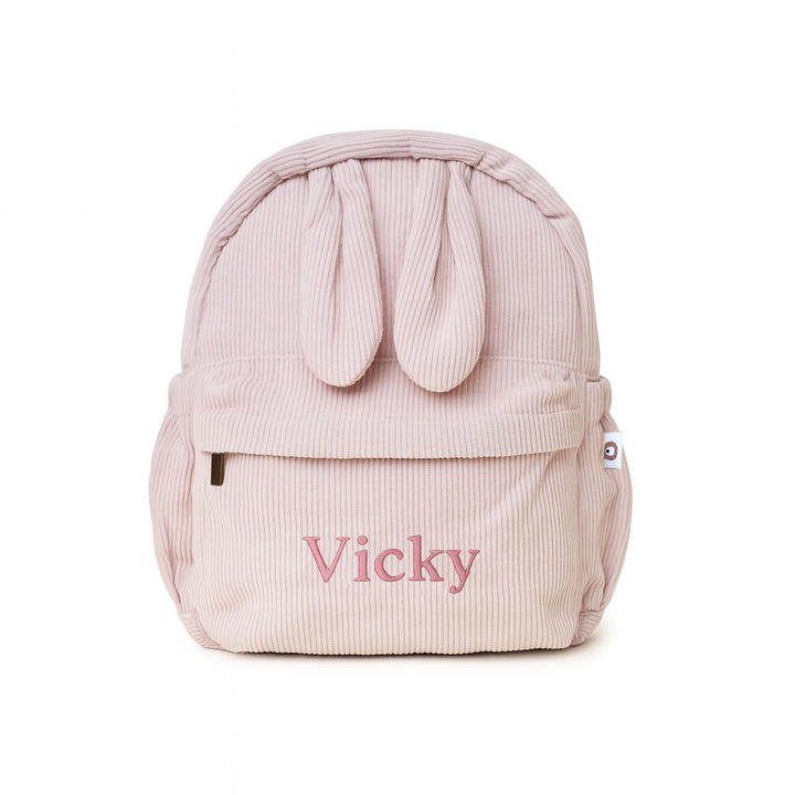 JBØRN Personalised Bunny Backpack - Personalisable Baby Products Sold and Personalised by JustBørn