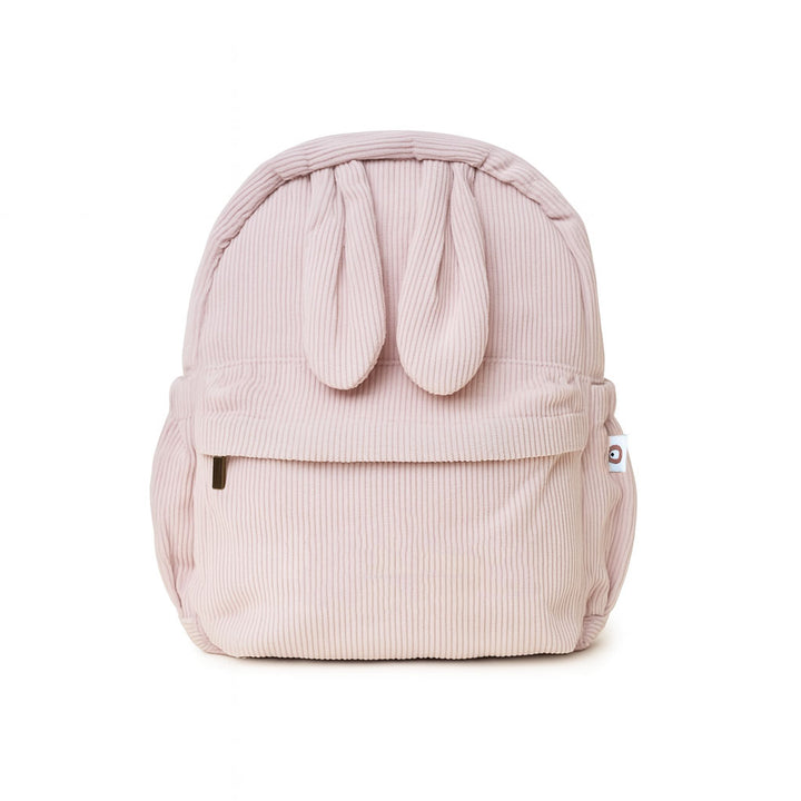 JBØRN Personalised Bunny Backpack Velvet Blush No - Personalisable Baby Products Sold and Personalised by JustBørn